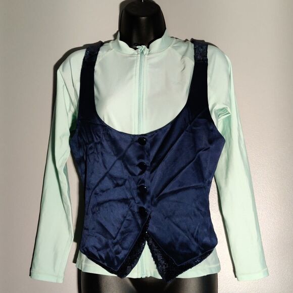 📏Emporio Armani 100% Silk Waistcoat - Picture 4 of 8